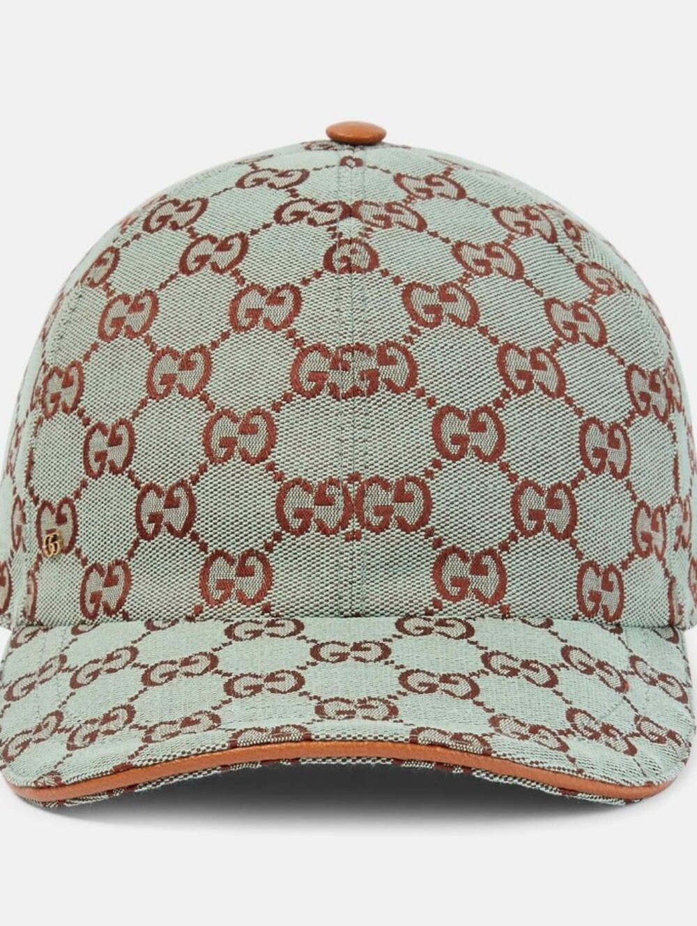 NWT Gucci GG Monogram Canvas Baseball Cap Hat Brown - Picture 7 of 16